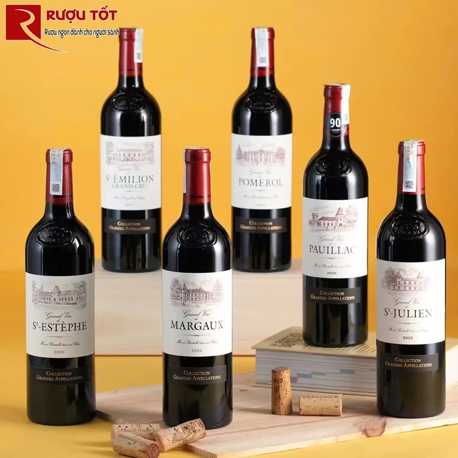 Rượu vang Ginestet Grand Vin De Pauillac