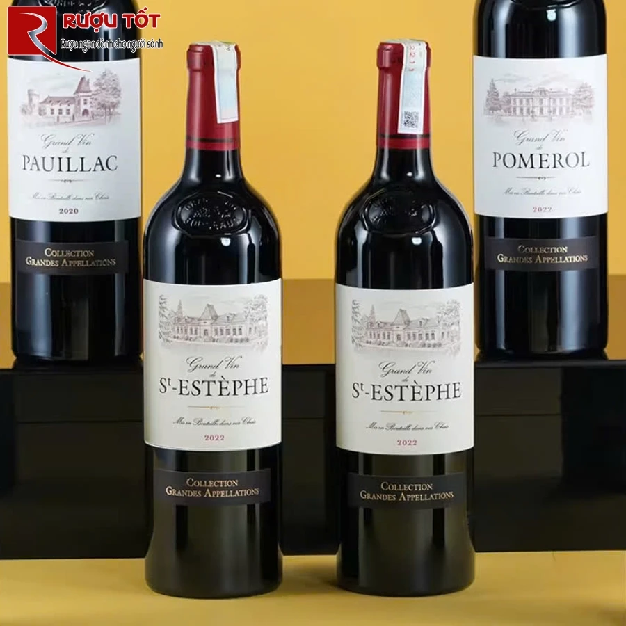 Rượu vang Ginestet Grand Vin De St Estephe