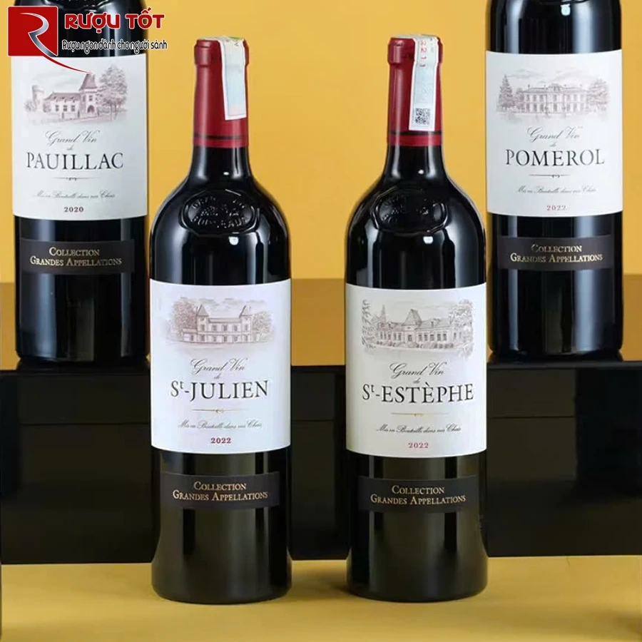 Rượu vang Ginestet Grand Vin De St Julien