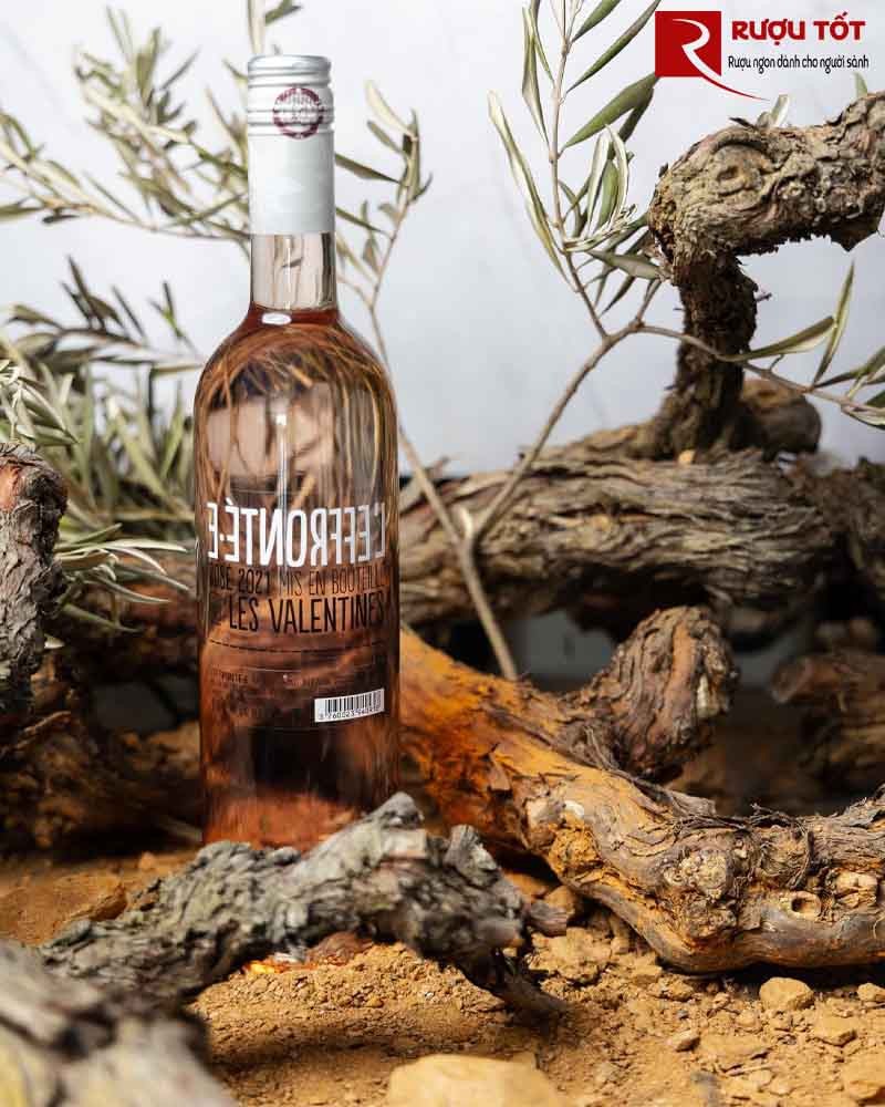 rượu vang hồng L'effronté.e Les Valentines