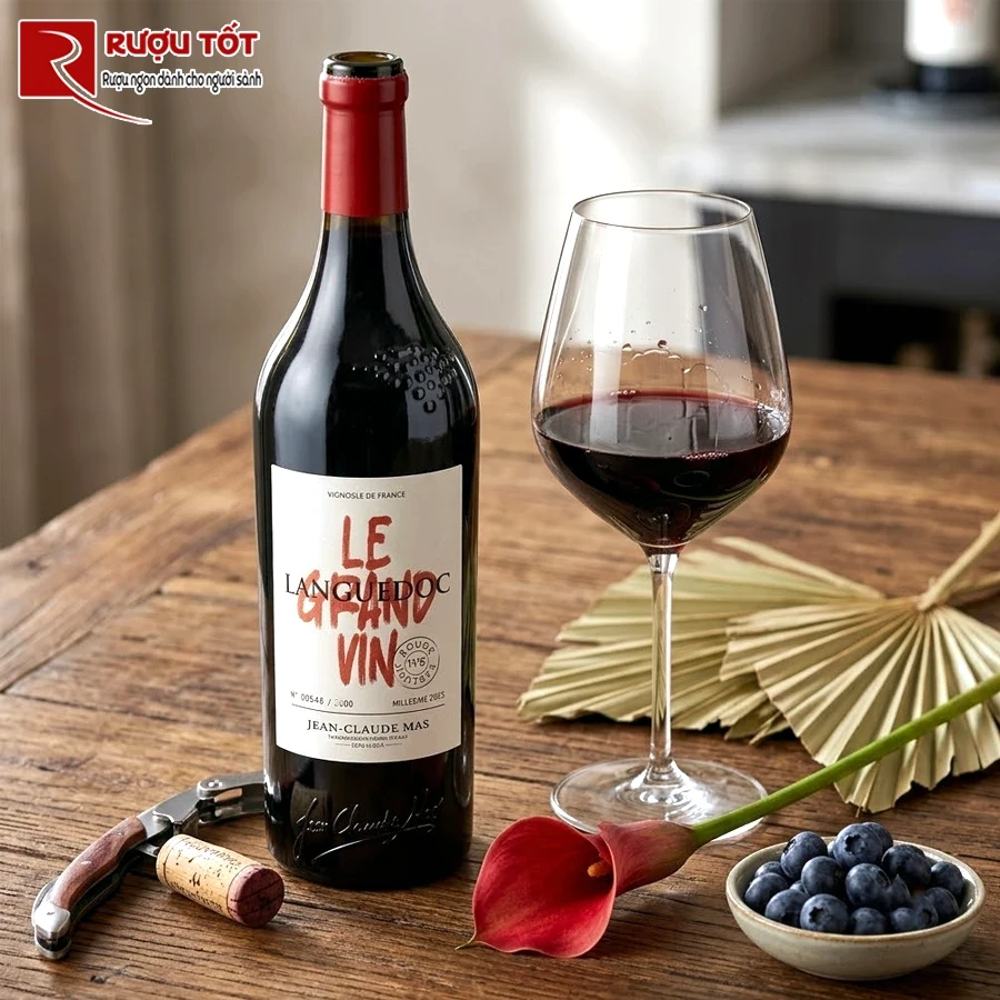 Rượu vang Jean Claude Mas Le Grand Vin Languedoc