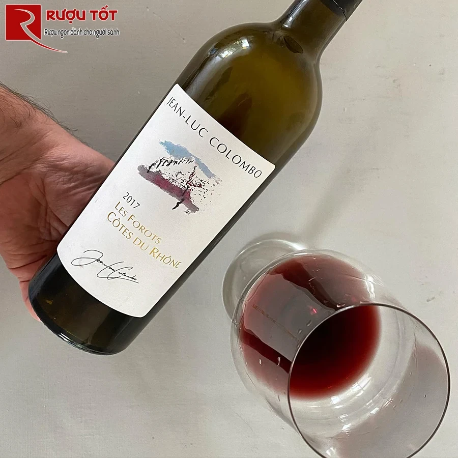 Rượu vang Jean Luc Colombo les Forots
