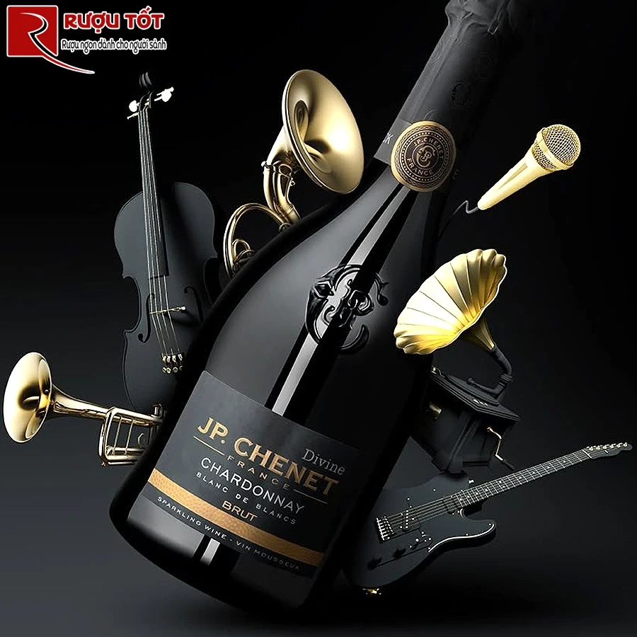 Rượu vang JP Chenet Devine Chardonnay Sparkling