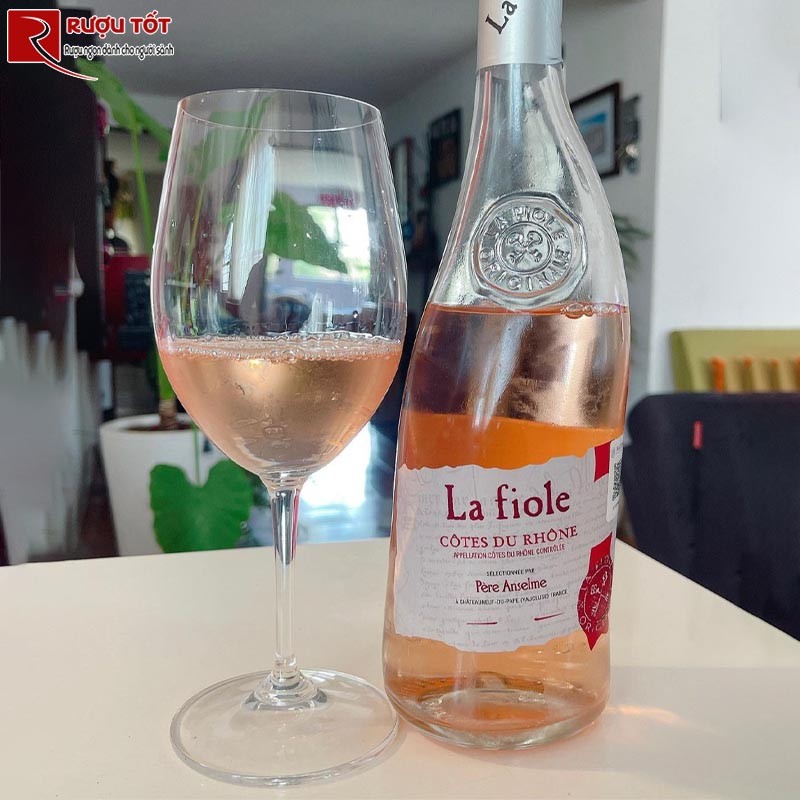 Rượu vang La Fiole Cote Du Rhone Rose
