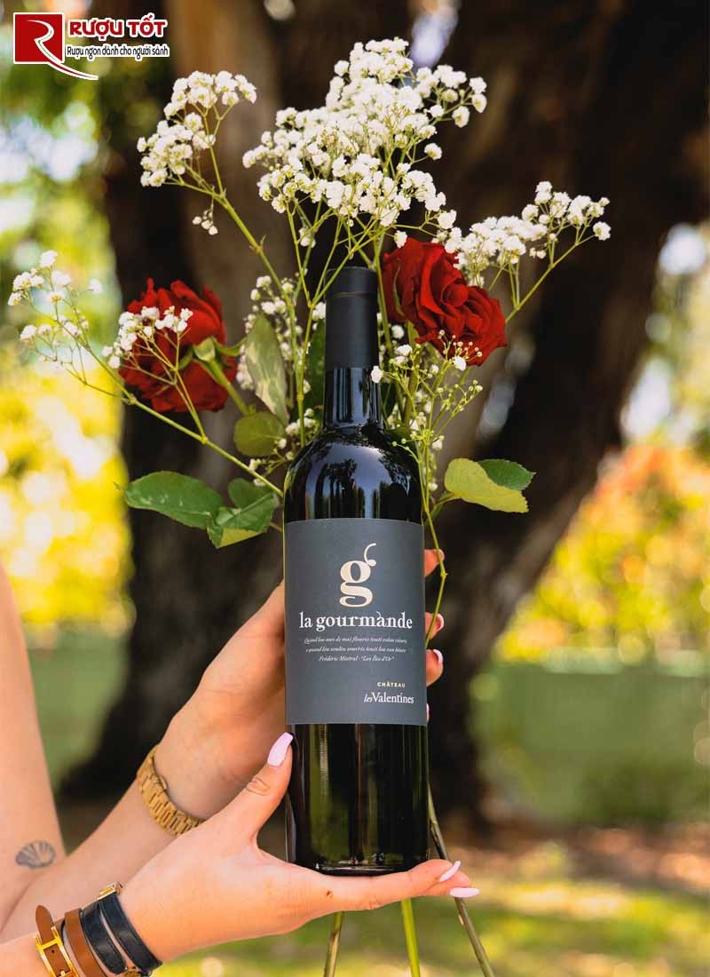 Rượu vang La Gourmande Chateau les Valentines Nhập khẩu