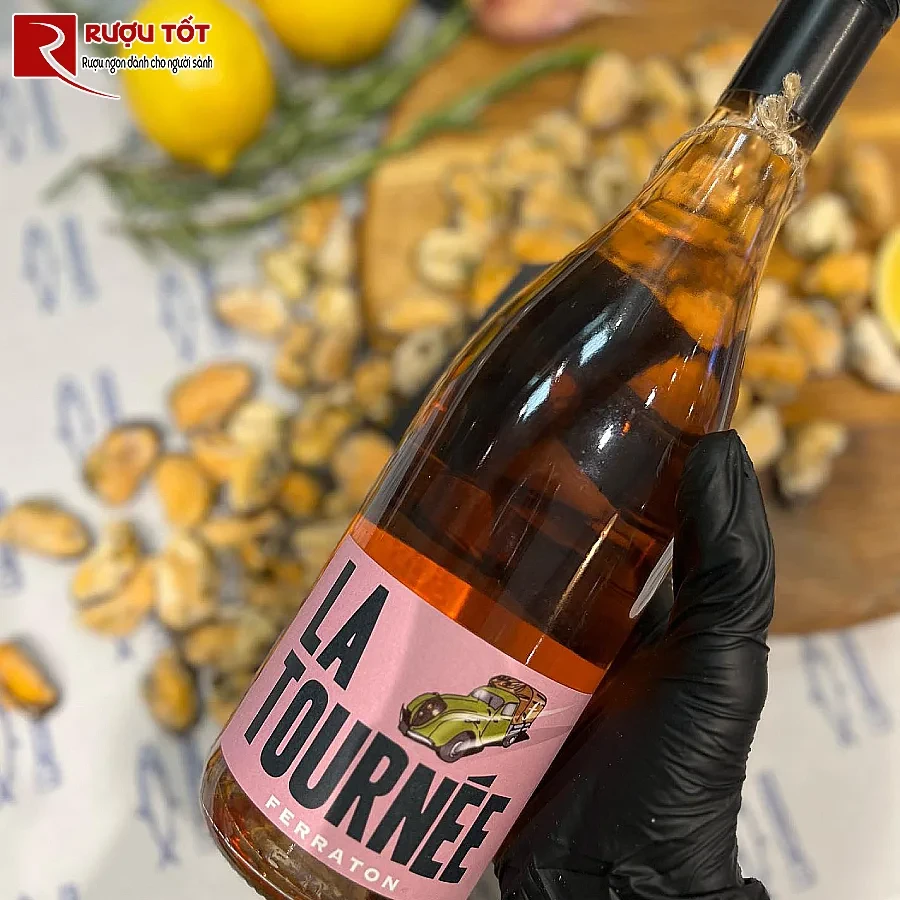 ruou vang la tournee rose