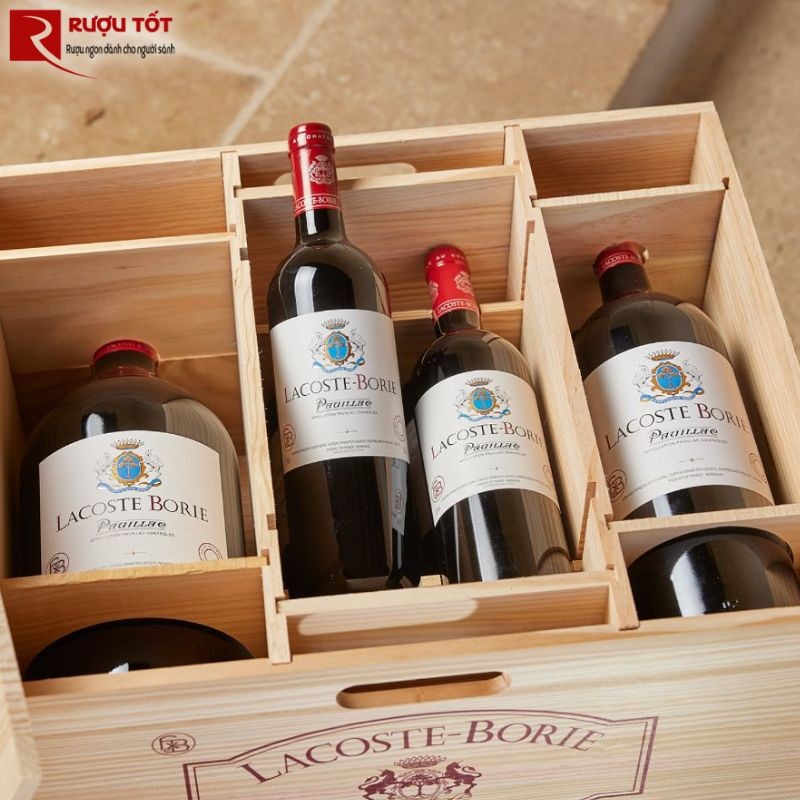 Rượu vang Lacoste Borie Pauillac