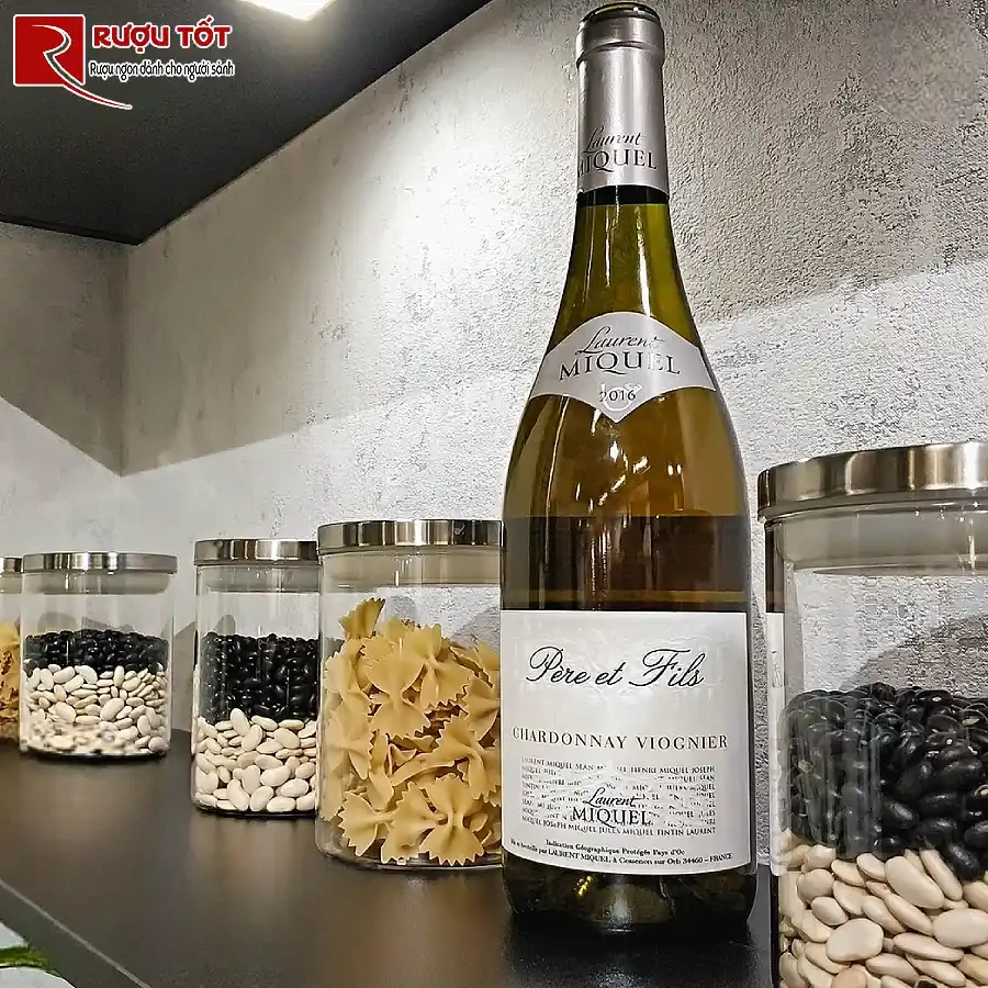 ruou vang laurent miquel pere et fils chardonnay viognier