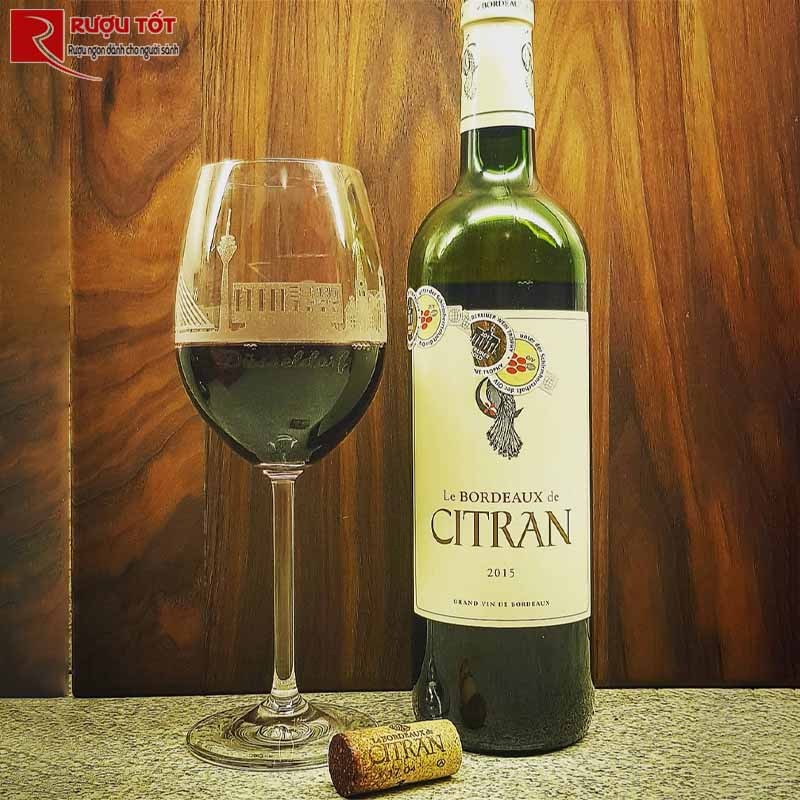 Le Bordeaux De Citran đỏ