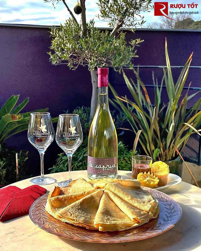 Rượu vang Le Caprice de Clementine white