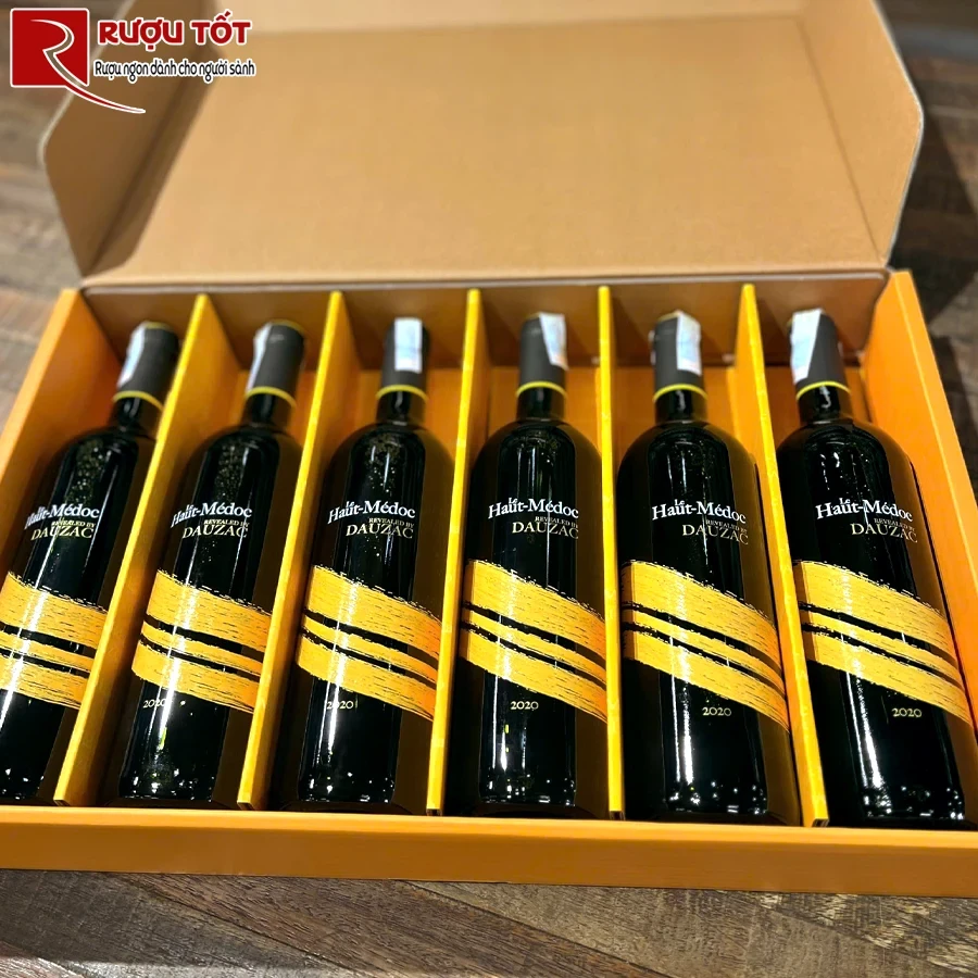 Rượu vang Le Haut Medoc Revealed by Dauzac