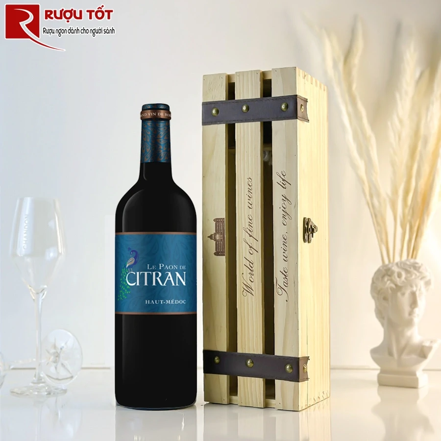 Rượu vang Le Paon De Citran Haut Medoc