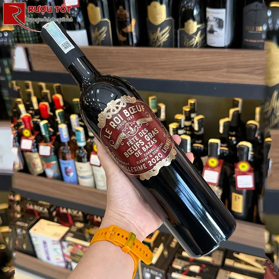 Rượu vang Le Roi Boeuf