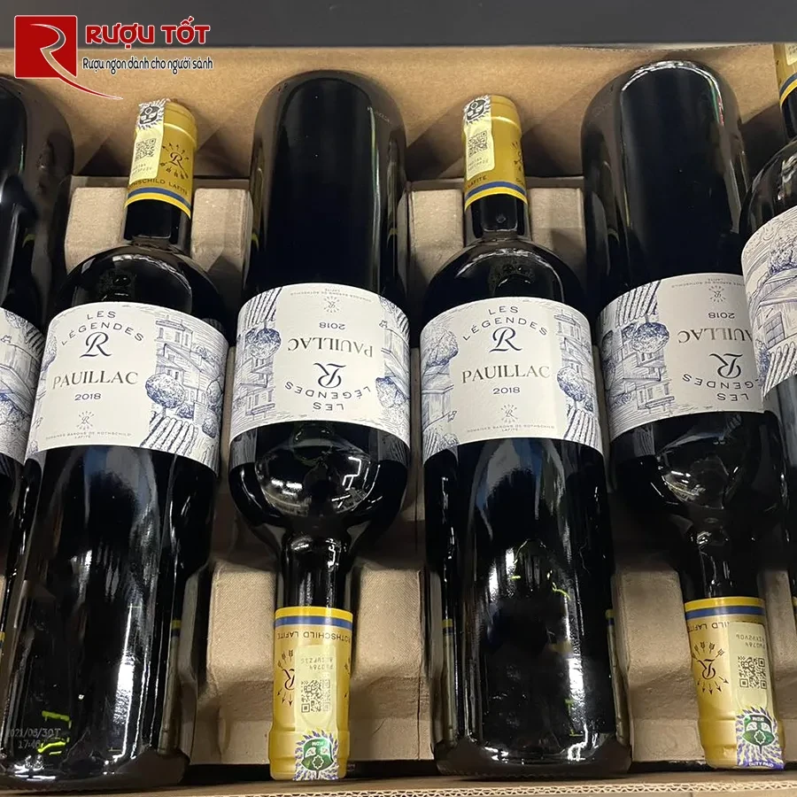 Rượu vang Les Legendes R Pauillac