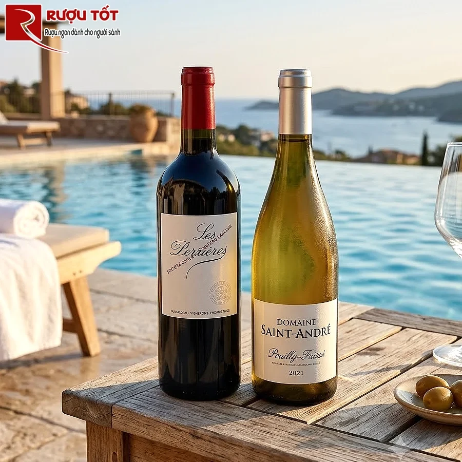 Rượu vang Les Perrieres Bordeaux Superieur