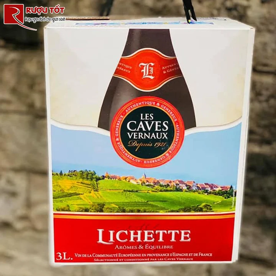 ruou vang lichette vce rouge