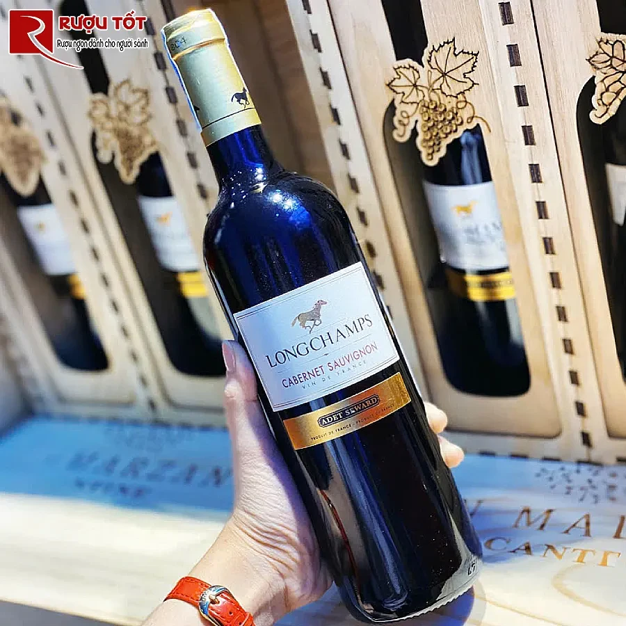 ruou vang longchamps cabernet sauvignon chinh hang