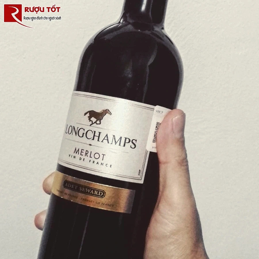 ruou vang longchamps merlot vin de france