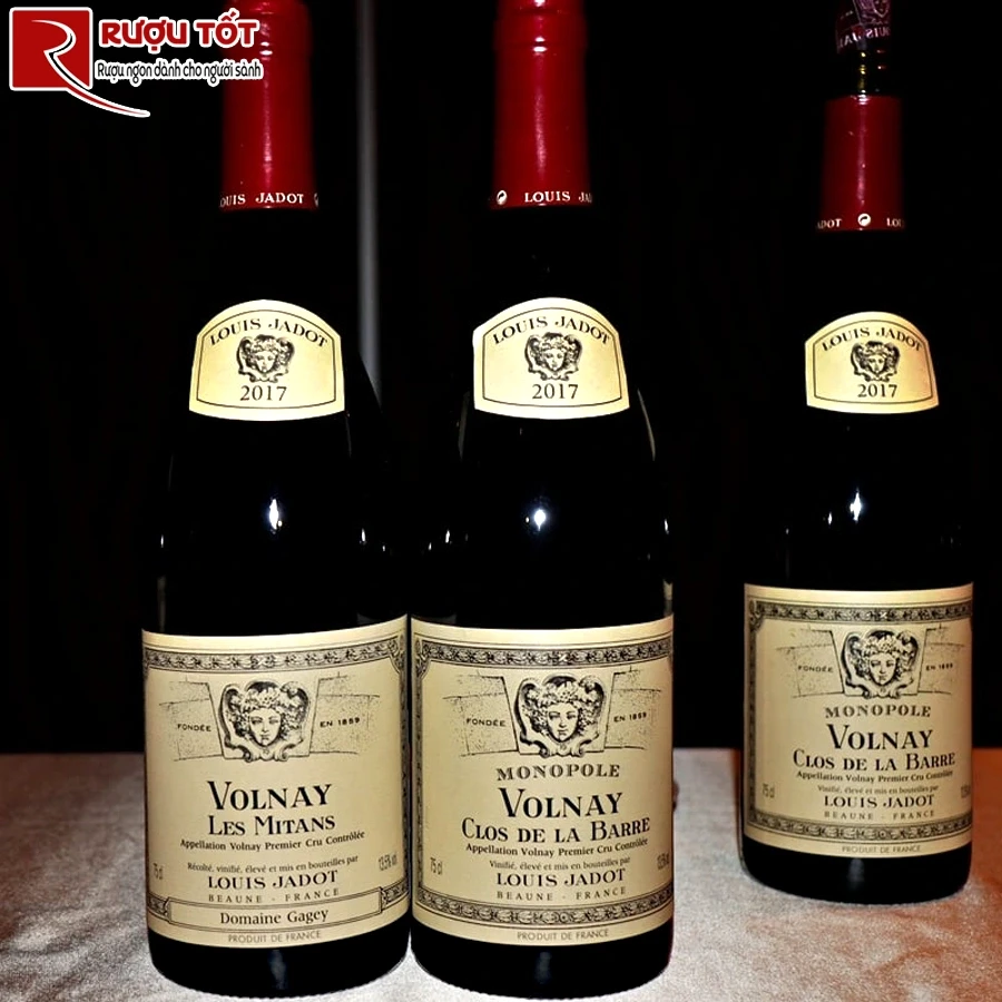 Rượu vang Louis Jadot Volnay