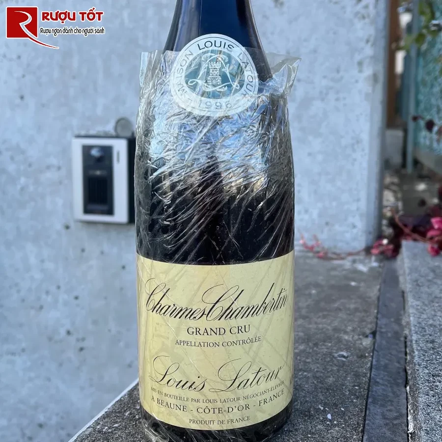 ruou vang louis latour charmes chambertin grand cru