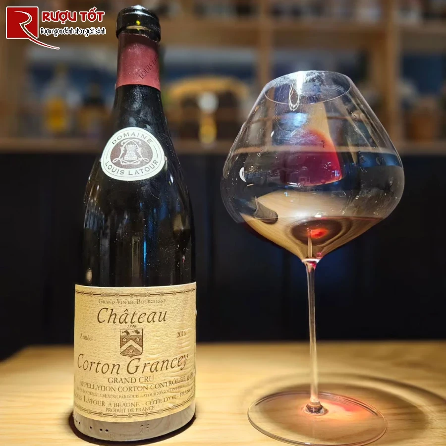 ruou vang louis latour chateau corton grancey grand cru