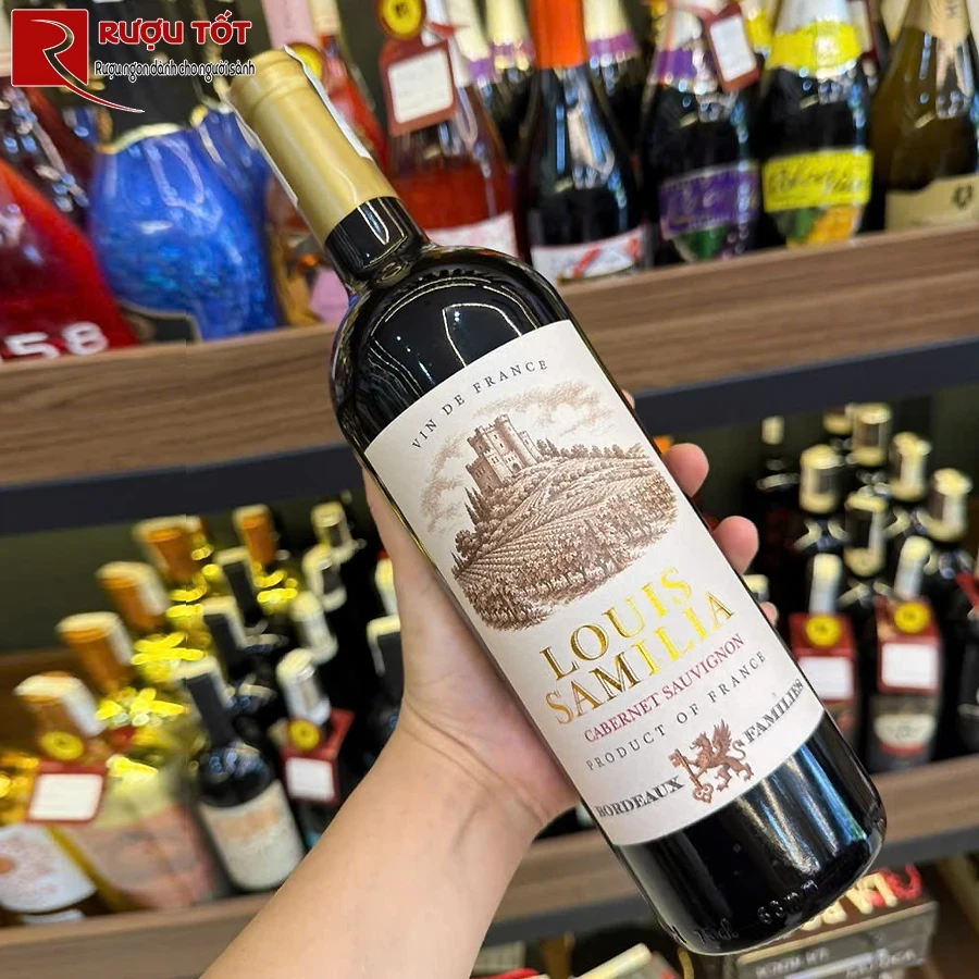 Rượu vang Louis Samilia Cabernet Sauvignon