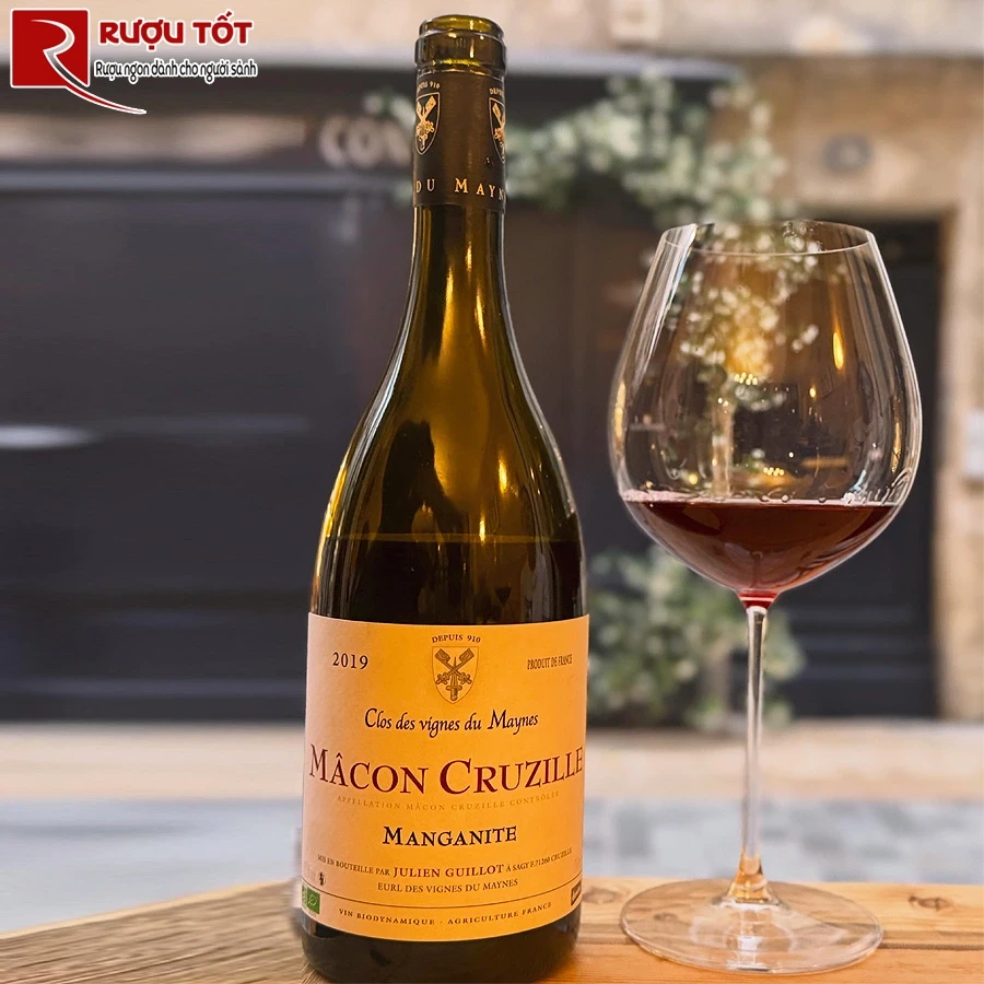 Rượu vang Macon Cruzille Manganit