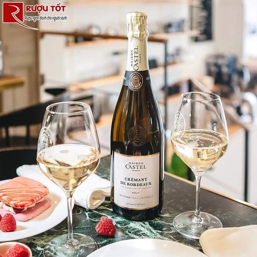 Rượu vang Maison Castel Cremant de Bordeaux