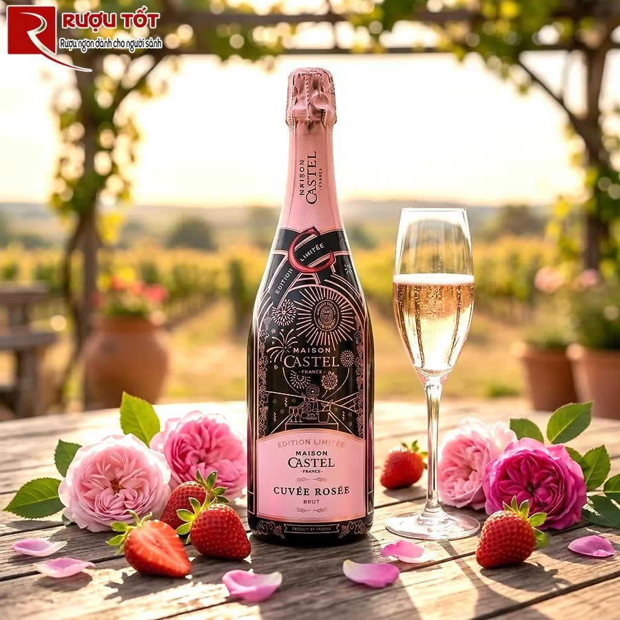 Rượu vang Maison Castel Cuvee Rosee Rose Brut