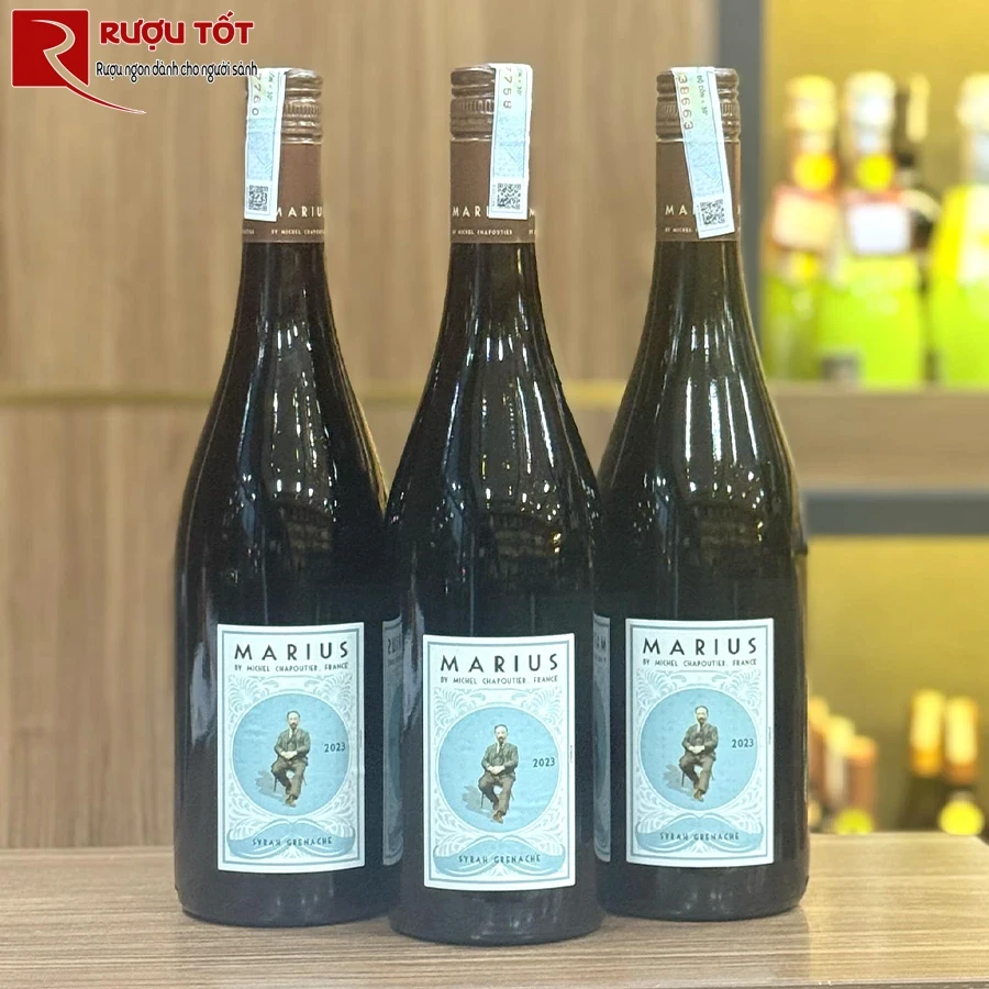 Rượu vang Marius M Chapoutier-1