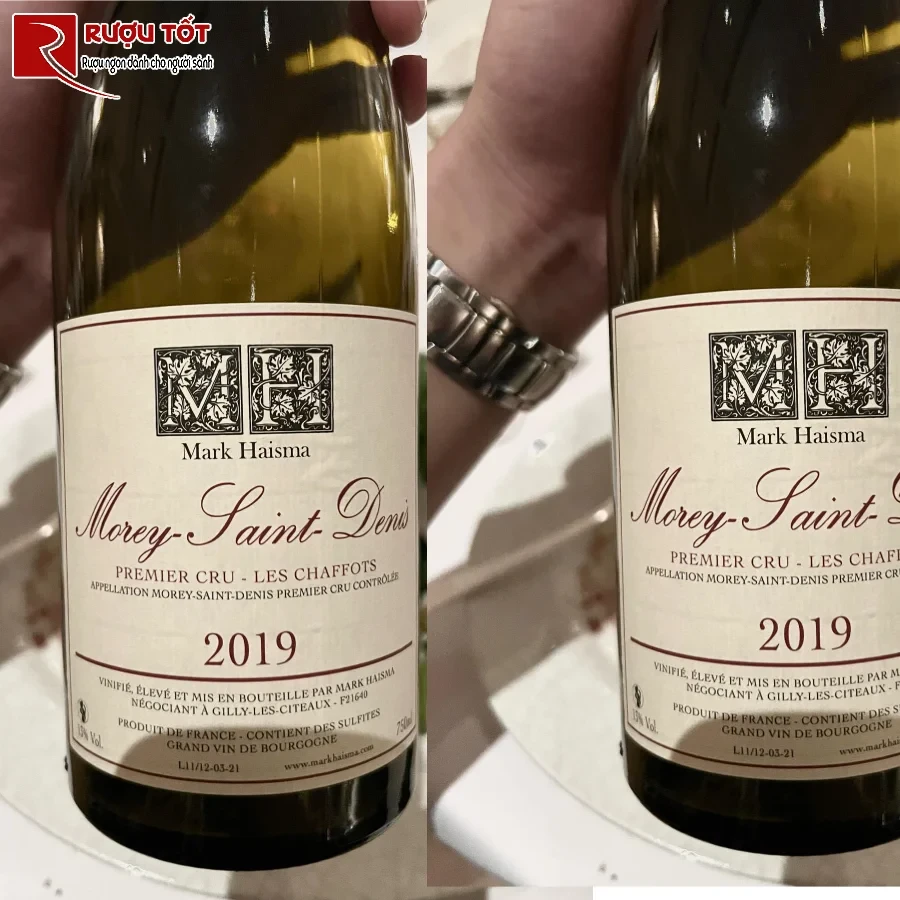 ruou vang mark haisma morey saint denis 1er cru les chaffots