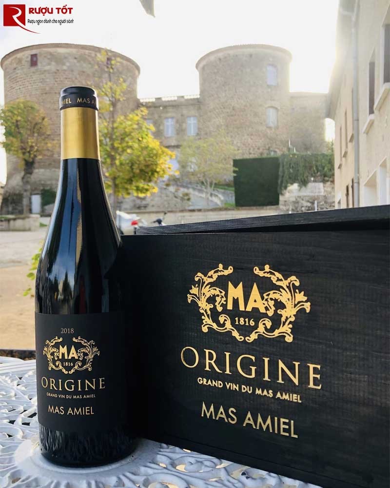 rượu vang Mas Amiel Origine