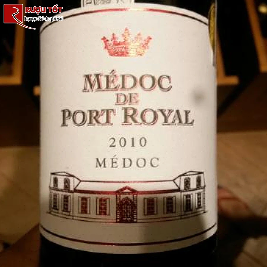 ruou vang medoc de port royal gia tot