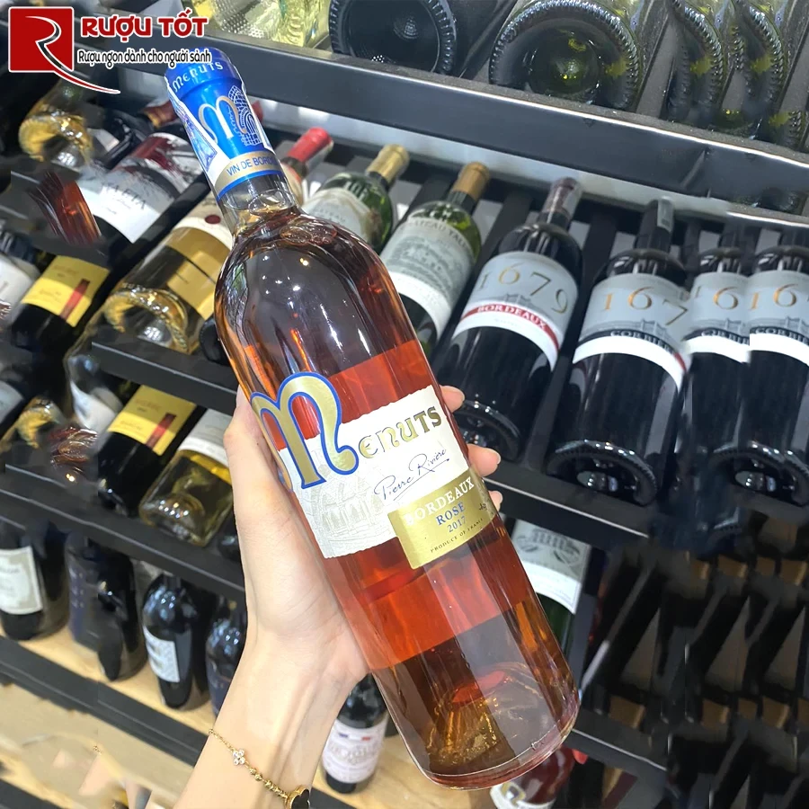 Rượu vang Menuts Bordeaux Rose