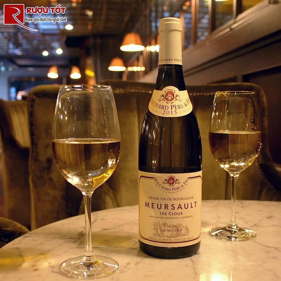ruou vang meursault les clous bouchard pere & fils