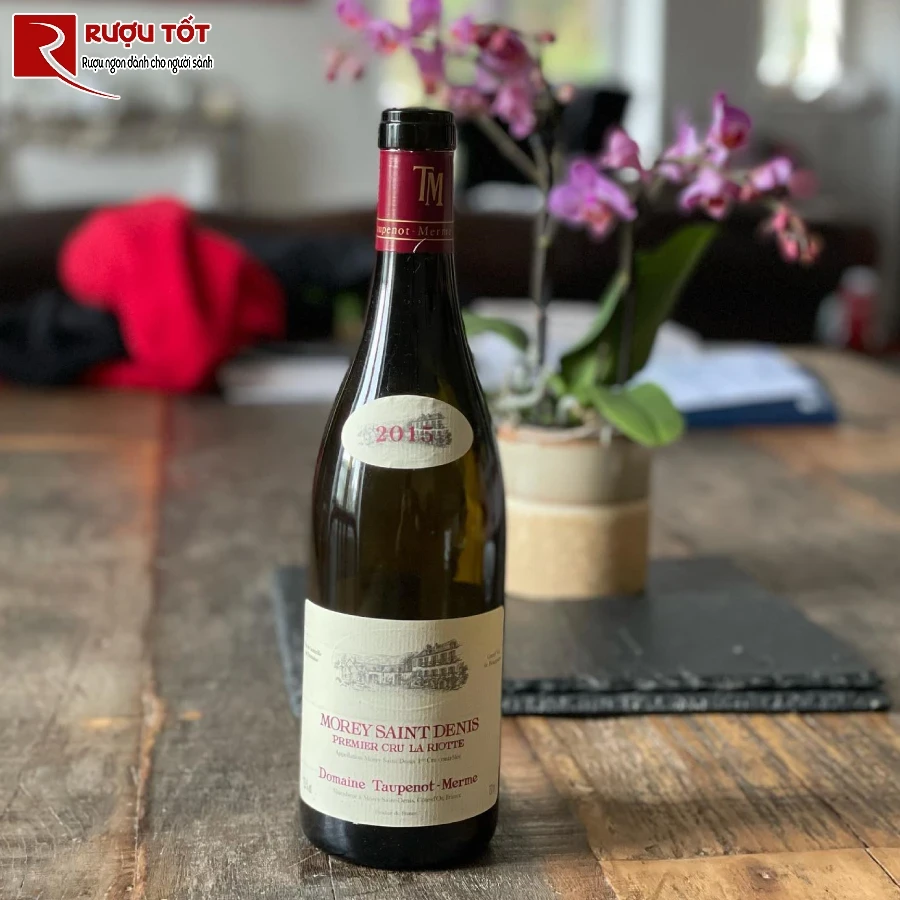 ruou vang morey saint denis 1er cru la riotte domaine taupenot merme