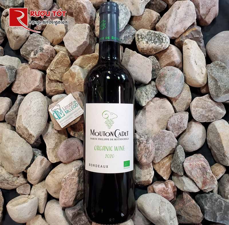 Rượu vang Mouton Cadet Bordeaux Organic
