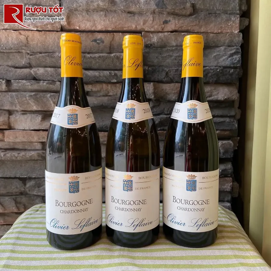 ruou vang olivier leflaive bourgogne chardonnay 750ml 13% phap