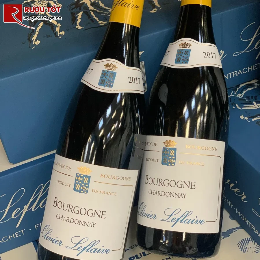 ruou vang olivier leflaive bourgogne chardonnay 750ml 13%