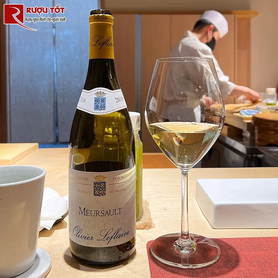 ruou vang olivier leflaive meursault chinh hang