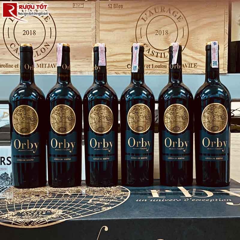 Rượu Vang Orby Cotes Du Rhone