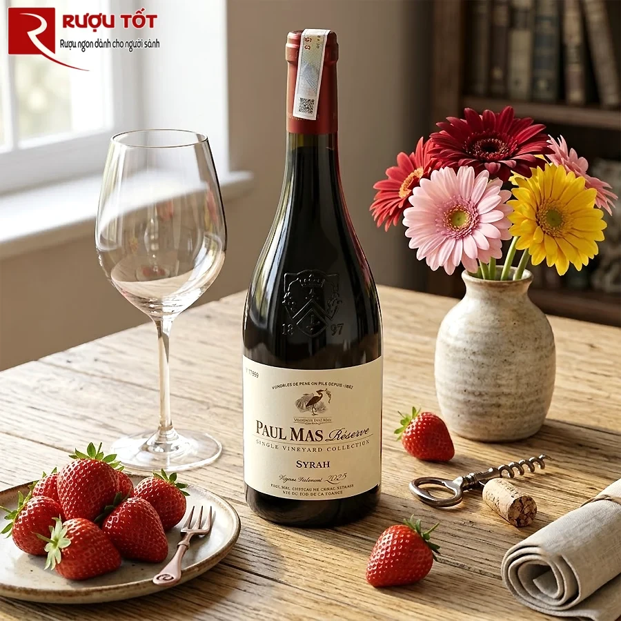 Rượu vang Paul Mas Reserva Syrah