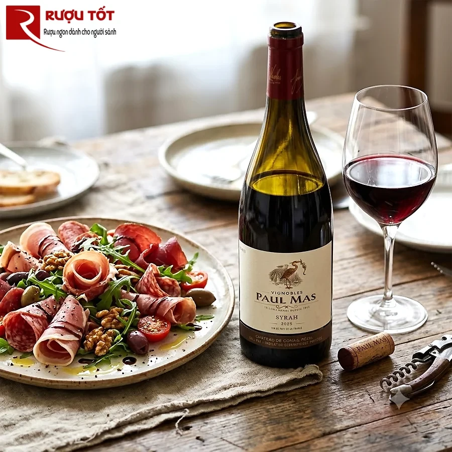 Rượu vang Paul Mas Syrah