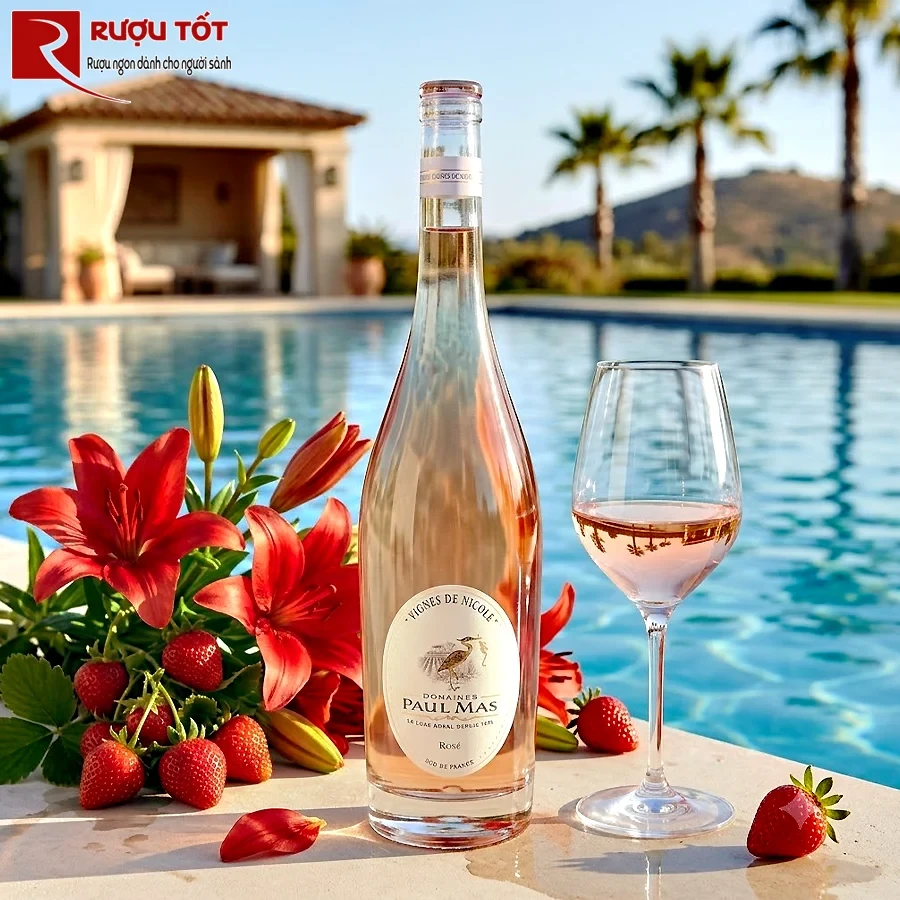 Rượu vang Paul Mas Vignes De Nicole Rose