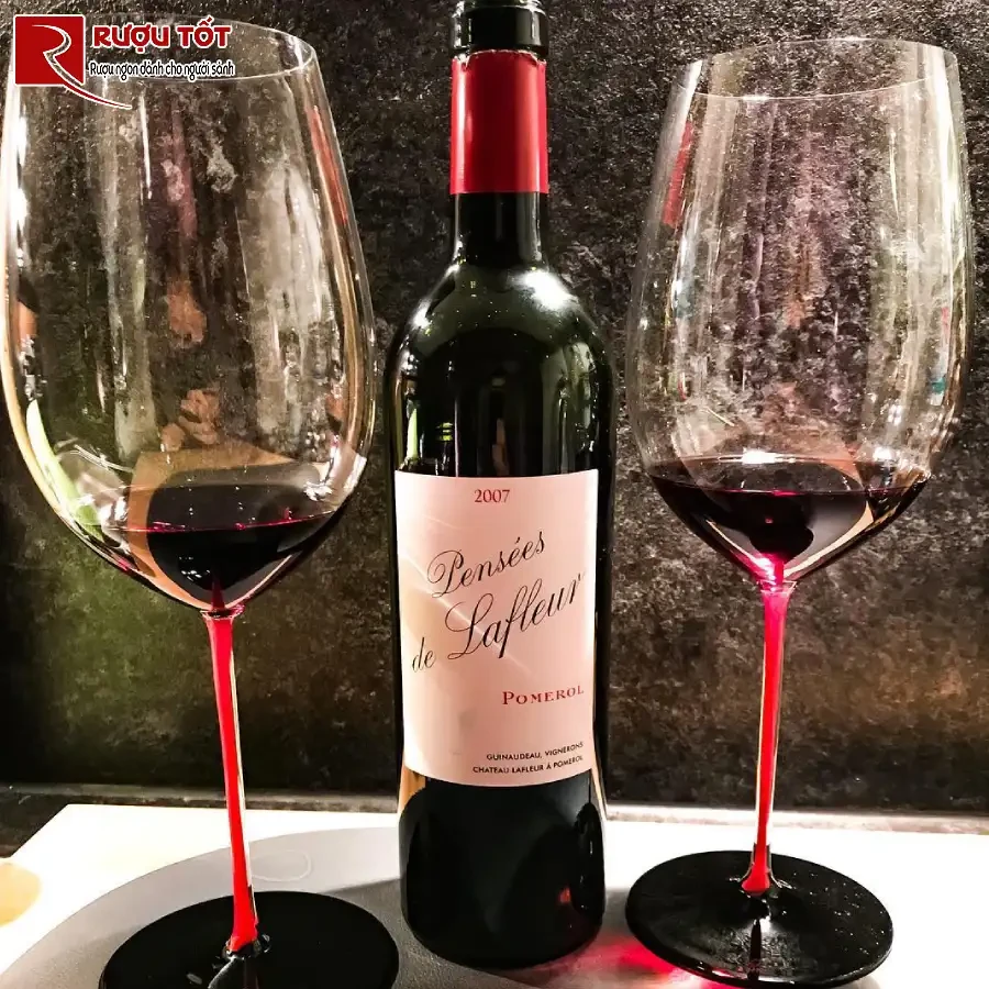 ruou vang pensees de lafleur pomerol chinh hang