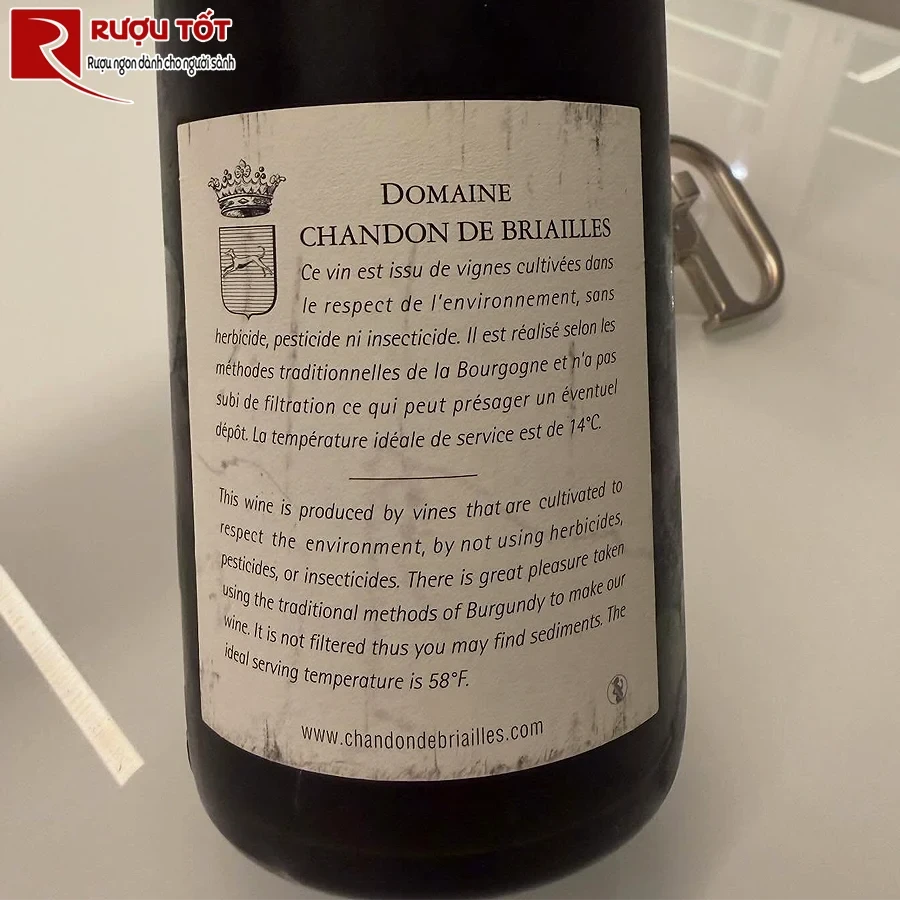 Rượu vang Pernand Vergelesses 1er Cru Les Vergelesses