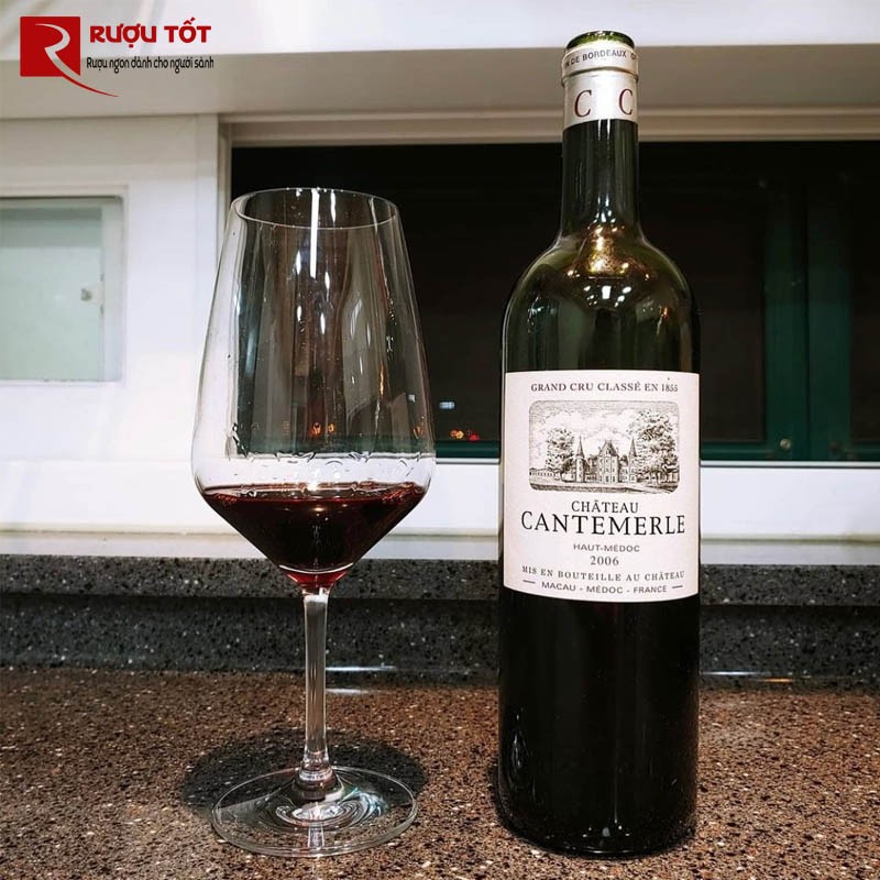 Rượu vang Pháp Chateau Cantemerle Grand Cru Classe