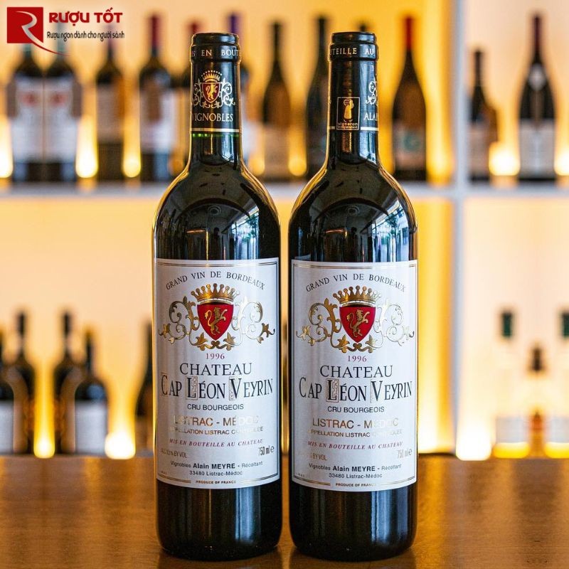 Rượu vang Pháp Chateau Cap Leon Veyrin