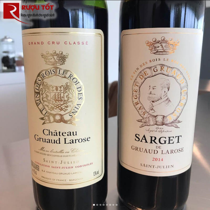 Rượu vang Pháp Chateau Gruaud Larose cao cấp