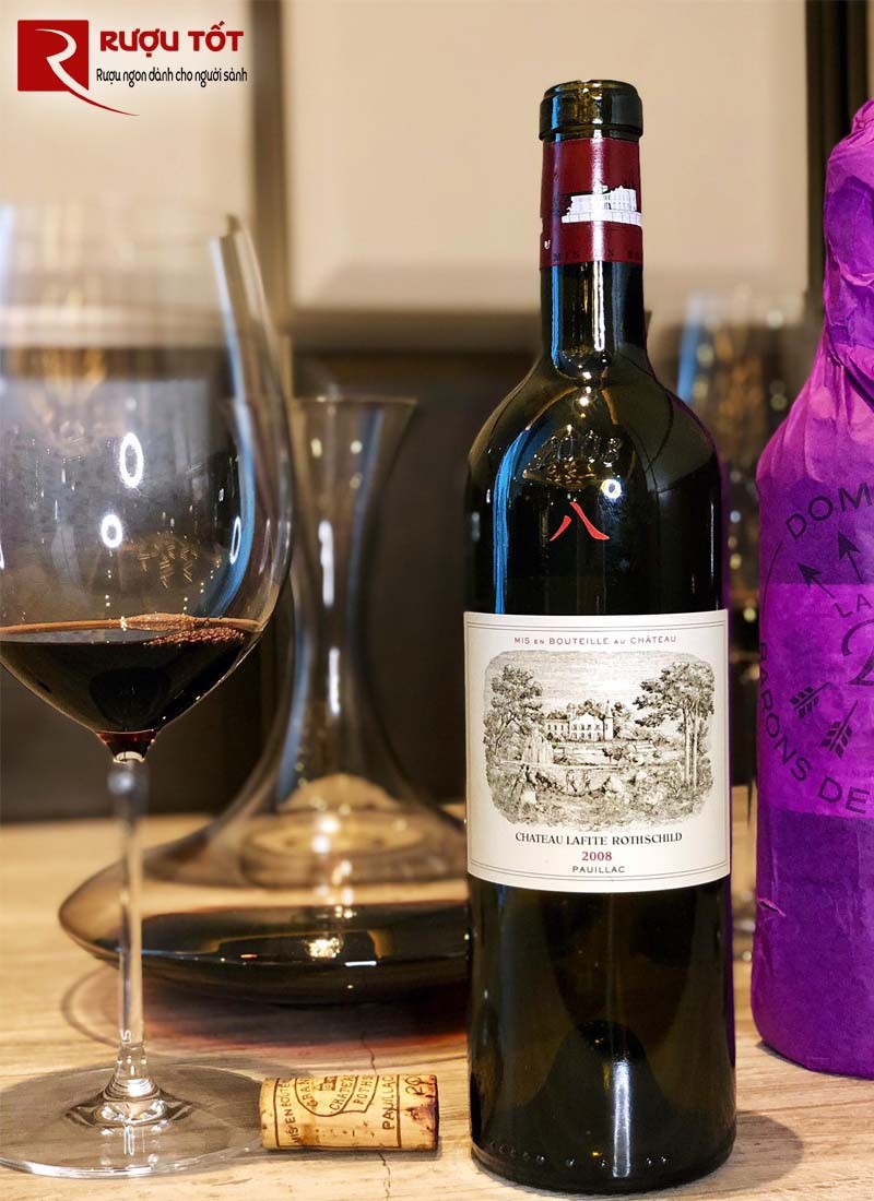 Rượu vang Pháp Chateau Lafite Rothschild cao cấp